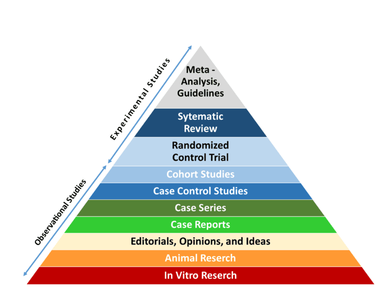 Piramide delle evidenze scientifiche - Maurizio Falasconi - Vegan