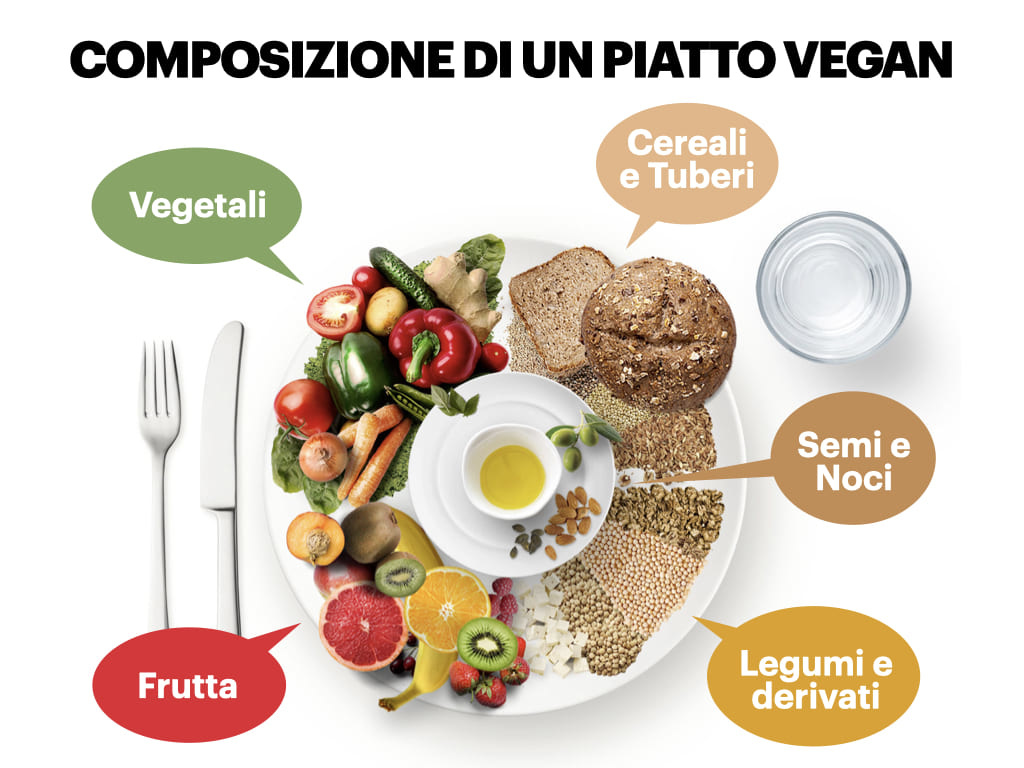 Cosa è il cibo vegano?